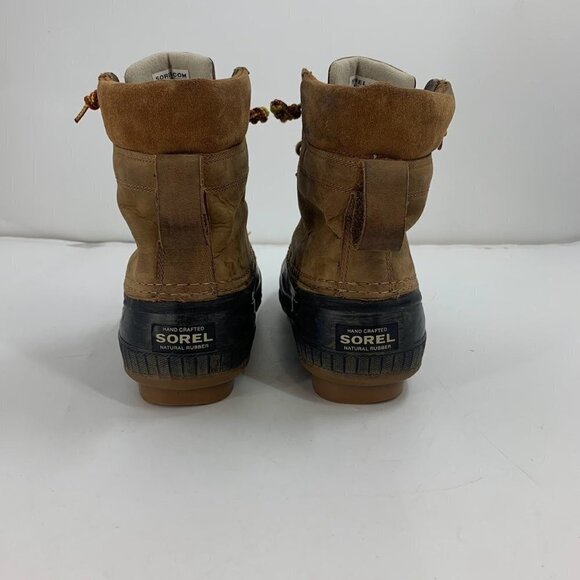 Sorel Men\'s Cheyanne Lace Rain Waterproof Winter Leather Sole Duck Boot‎ Size 9 main image 5